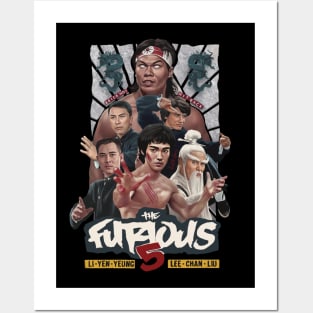 The Furious 5 Posters and Art